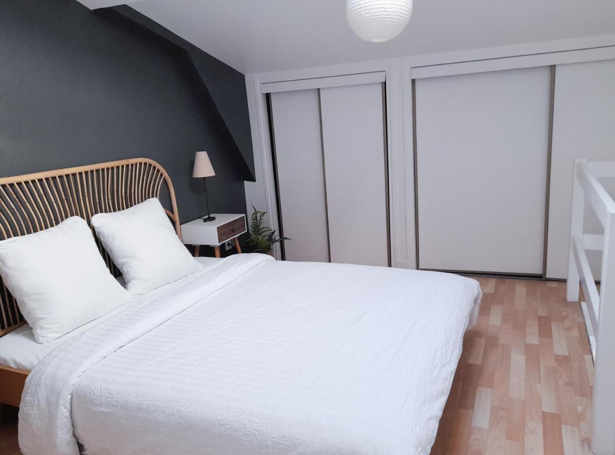 Duplex Lumineux Avec Bureau Separe Dans Le Centre Apartment Bordeaux Exterior foto