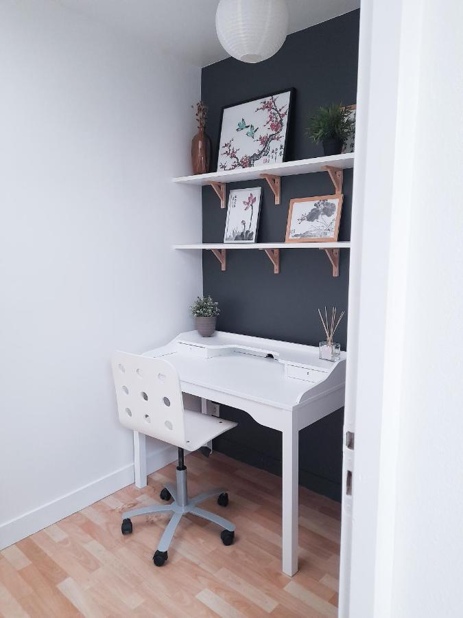 Duplex Lumineux Avec Bureau Separe Dans Le Centre Apartment Bordeaux Exterior foto
