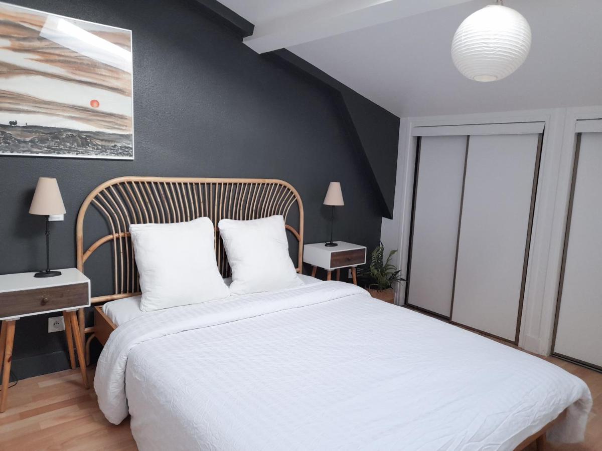 Duplex Lumineux Avec Bureau Separe Dans Le Centre Apartment Bordeaux Exterior foto